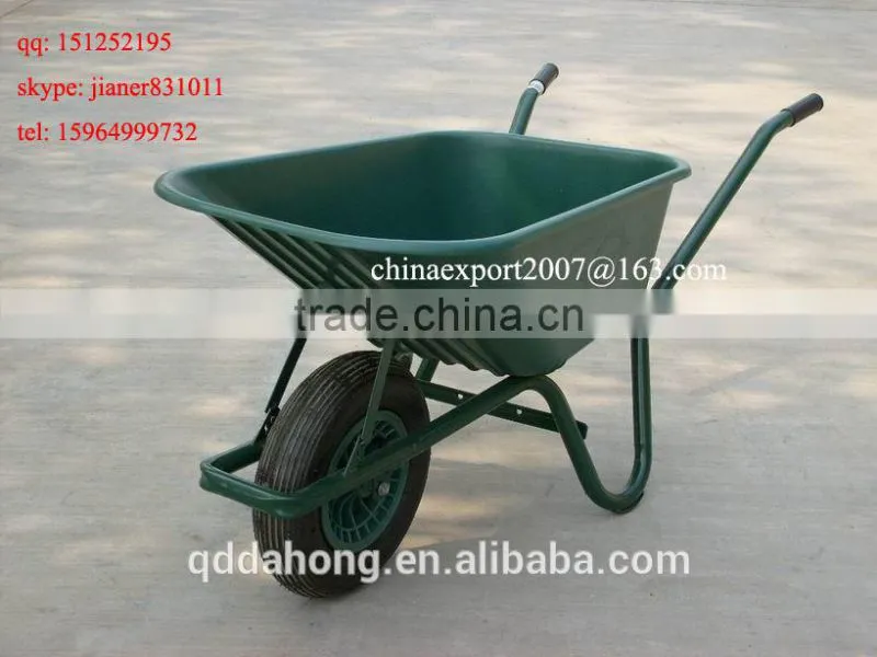 Durable Poly Garden Wheelbarrow for UK Market WB6414