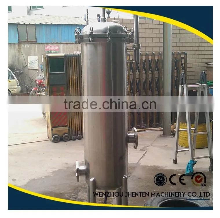 Factory manufacturing stainless steel cartridge filter housing