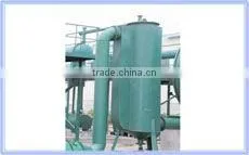Aquiring CE certificate 8 ton Q345R steel used plastic recycling machine for oil