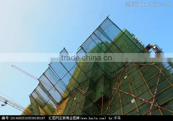 Green HDPE Construction Scaffolding Safety Net