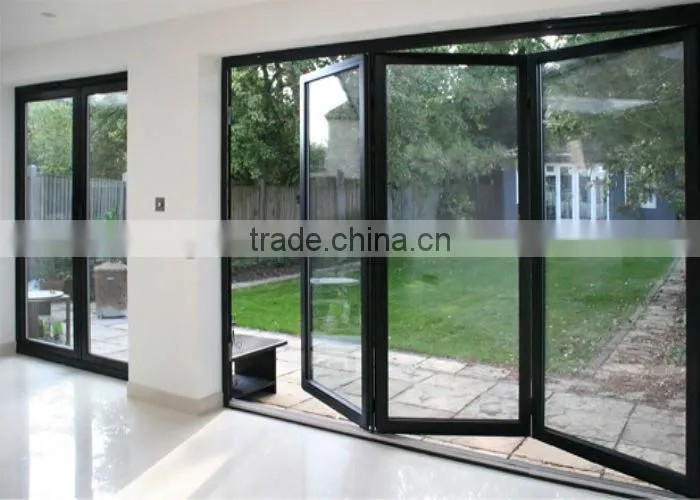 2014 design durable interior stacking sliding glass doors