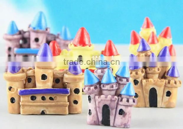 Micro landscape accessories small resin decorative houses
