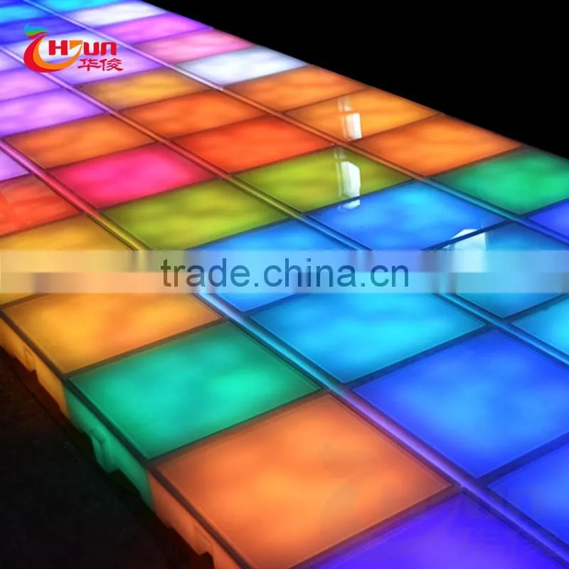 2016 newest fashinon design disco portable dance floor led