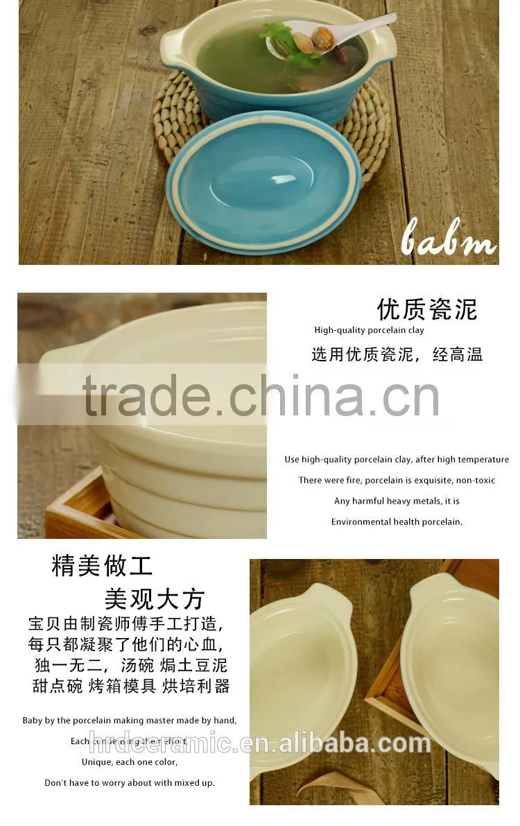 New product Industrial ceramic Soup Pot ceramic cooking pot Milk Pot