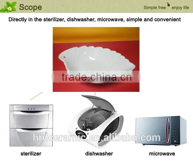 Stocked wholesale 24.3*16.8*5.8cm decorative leaf shape bowl