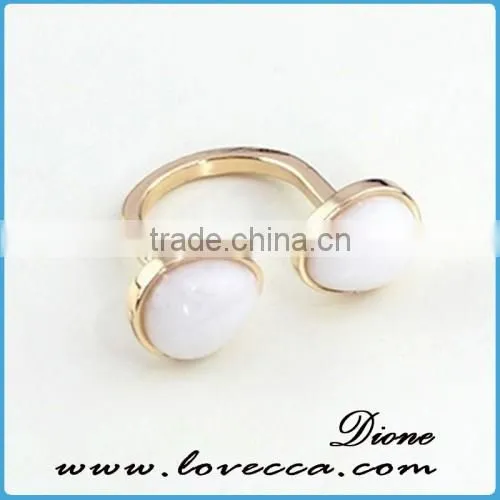 Alibaba Top Sale Natural Amethyst Bullet Shape Stone Vintage Pure Gold Ring for Woman