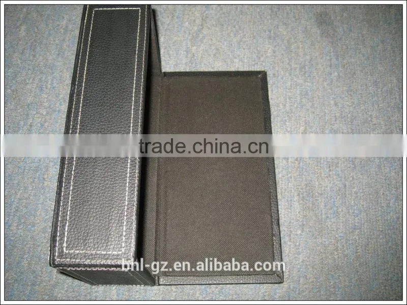 Black leather & rectangle tissue box manufacturer from China