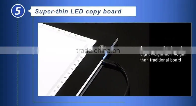 Ultra-thin Drawing Tablets Tracing LED Light Pad LED copy/tracking board