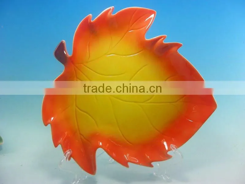 CERAMIC LEAF PLATE