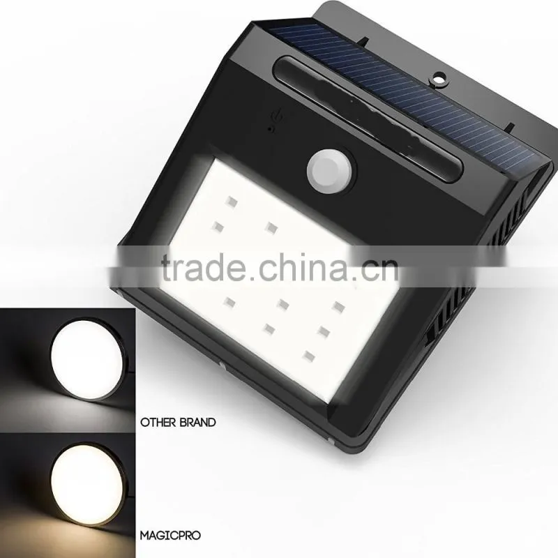 Advanced Waterproof 16led light wall garden outdoor security solar light