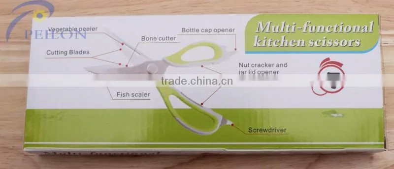 Multifunction Stainless Steel Kitchen scissor tongs kitchen cutting scissor
