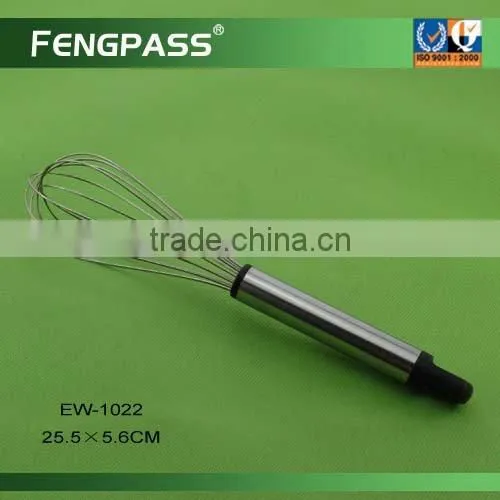 Wooden hadnle egg whisk / egg beater / kitchen utensil EW-1011