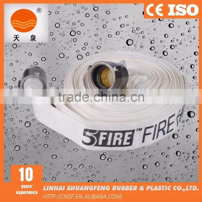Professional manufacture fire resistant hose with different couplings