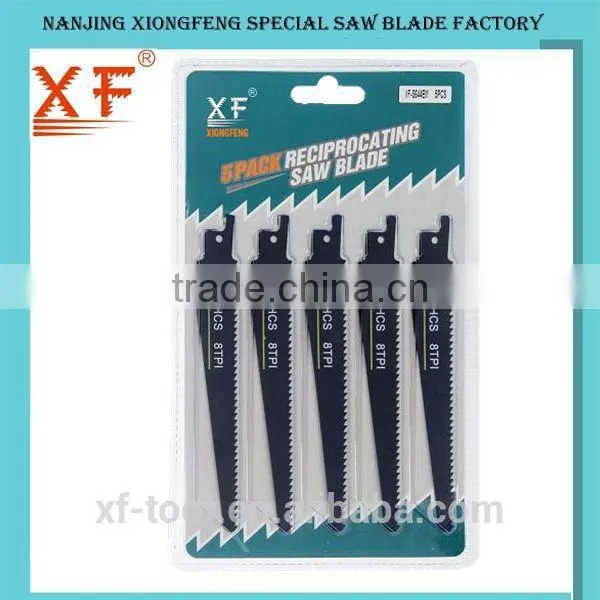 6" 8TPI HCS Reciprocating Saw Blade Fit Bosch Machine
