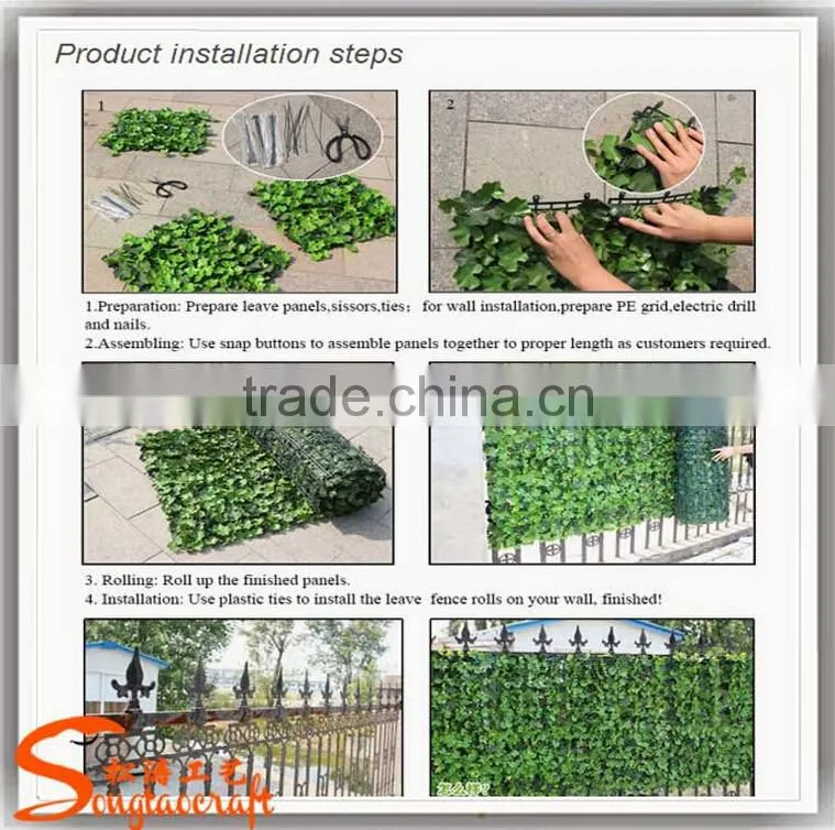 Hot selling artificial plant wall artificial green wall artificial indoor grass wall for decoration