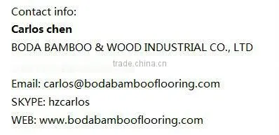 plancher en bamboo Natural Horizontal Bamboo Flooring
