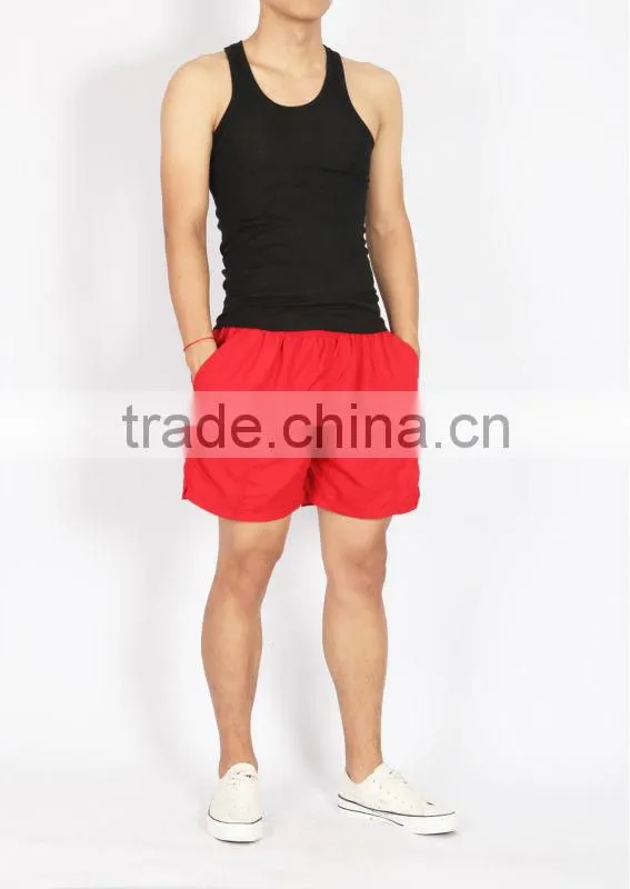 2014 light weight leisure pure color board shorts in china