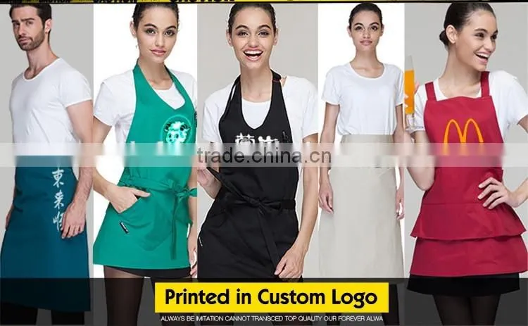 Cheap factory price waterproof promotional apron custom apron