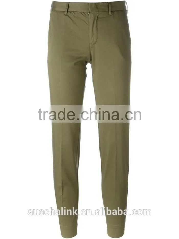 2016 best selling narrow slim bottom trousers women