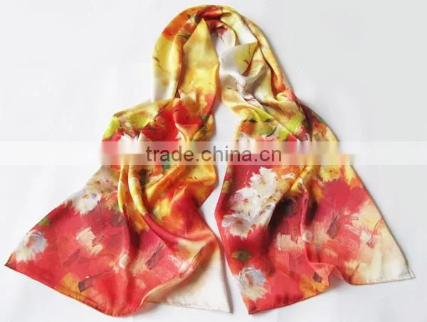 Custom sublimation quality custom digital printing scarf