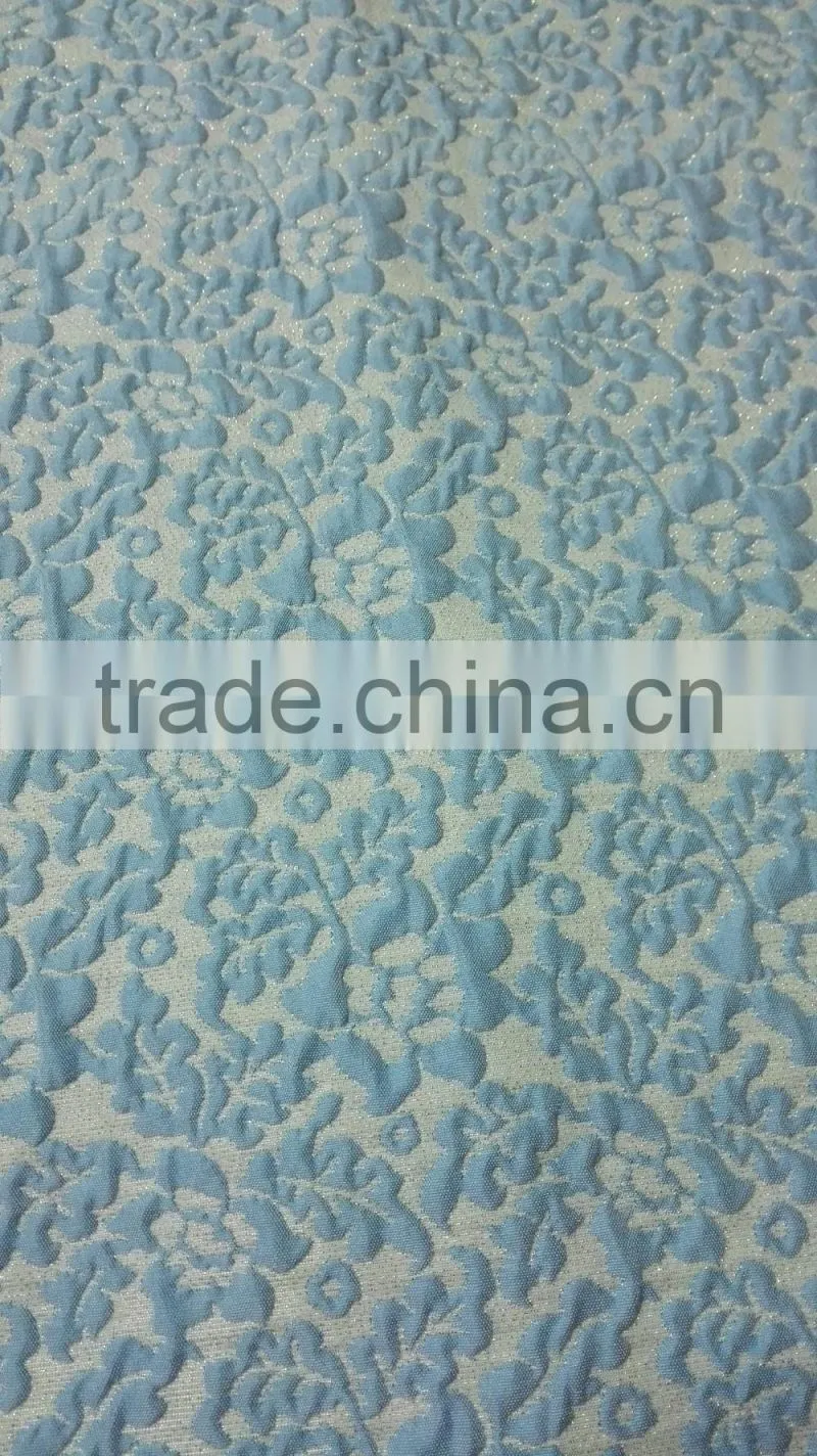 high quality leopard style woven jacquard for women's dress