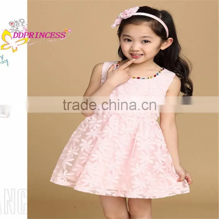 factory sales directly new design pretty baby flower girl dress