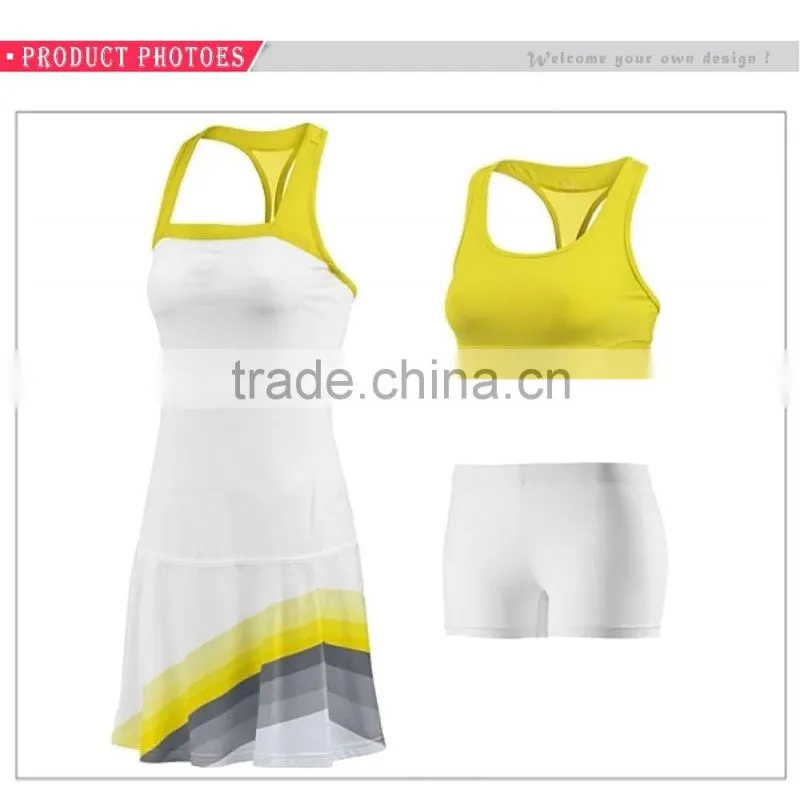 Hot sexy young girl cocktail dresses short tennis girls suits or dress