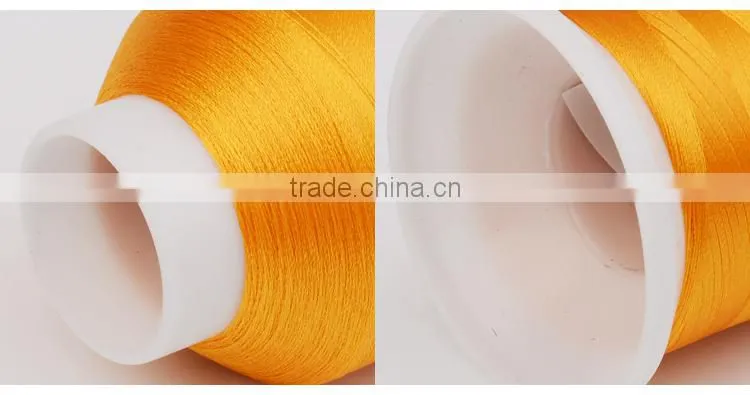 120D/2 100% Polyester embroidery thread on sale