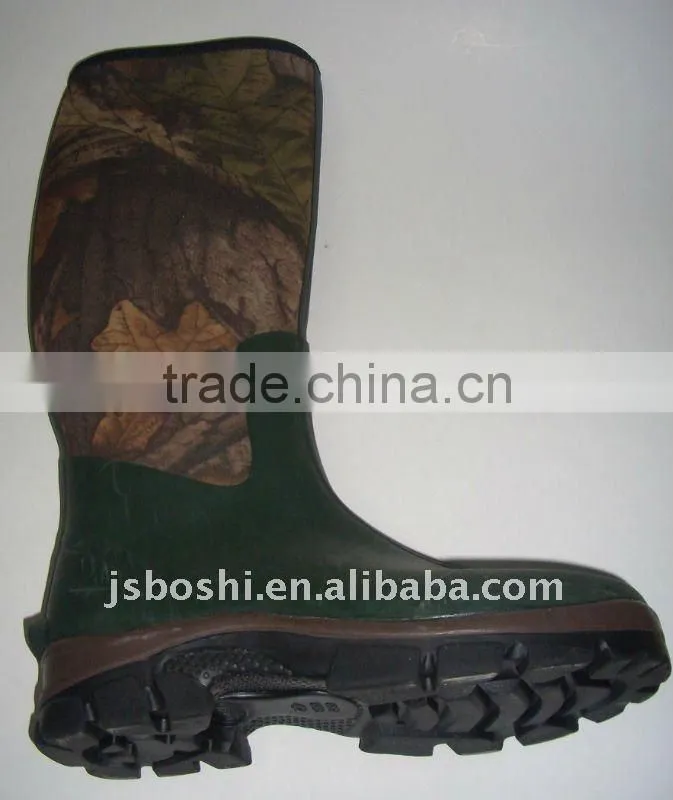 Hot selling neoprene camo winter boot