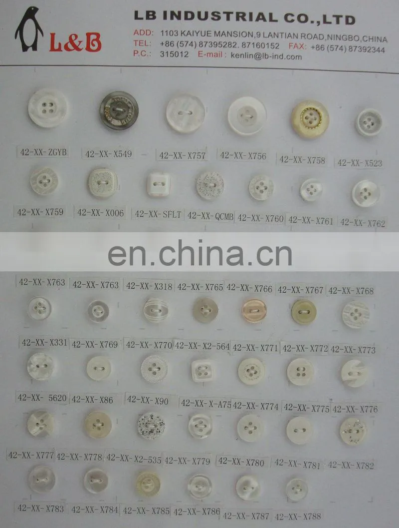 2016 fashion 2/4 hole colorful button wholesale resin button