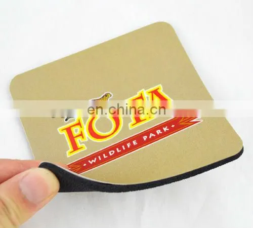 custom drink rubber coasters