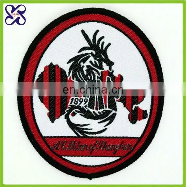 Self adhesive woven patch for clothing