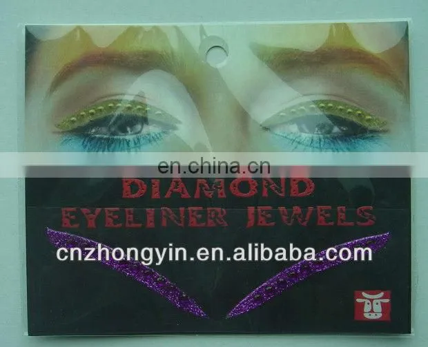 2013 Eyes shadow tattoo sticker (ZY3-026)
