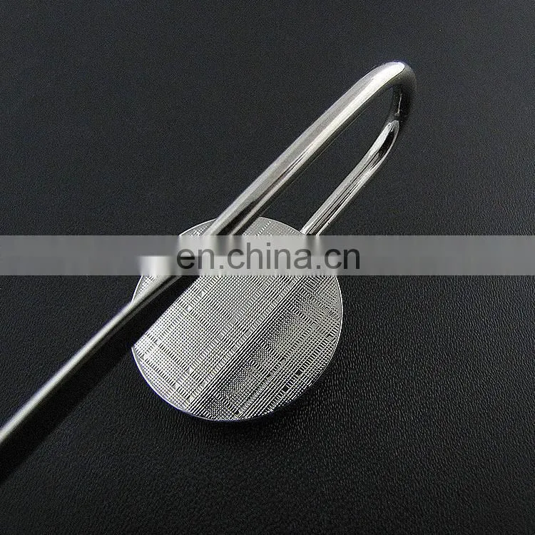 china supplier business gift metal bookmark for books custom epoxy logo bookmark