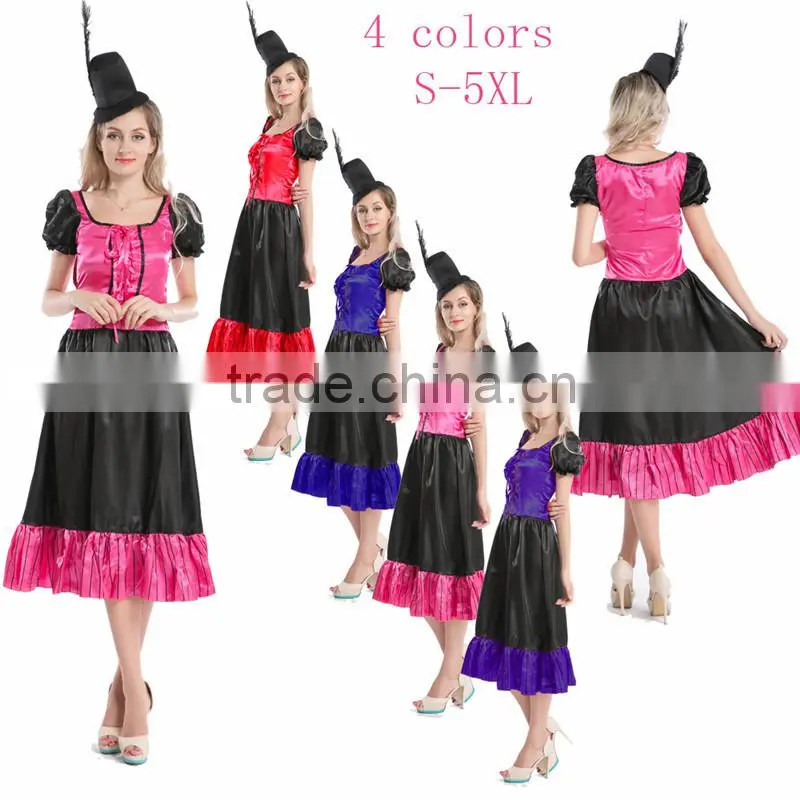 walson sexy costume Women Deluxe Queen Halloween princess Costume Fancy Adult Dress Halloween Partywear outfit