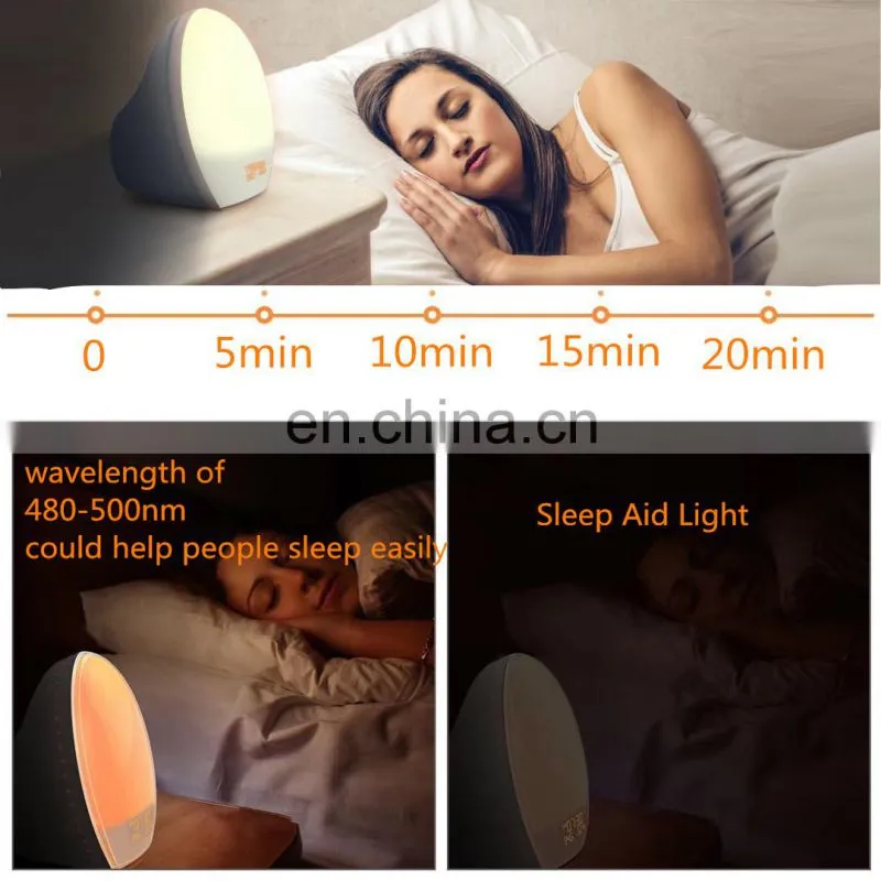 High quality plastic battery operated rgb lamps home decor night light