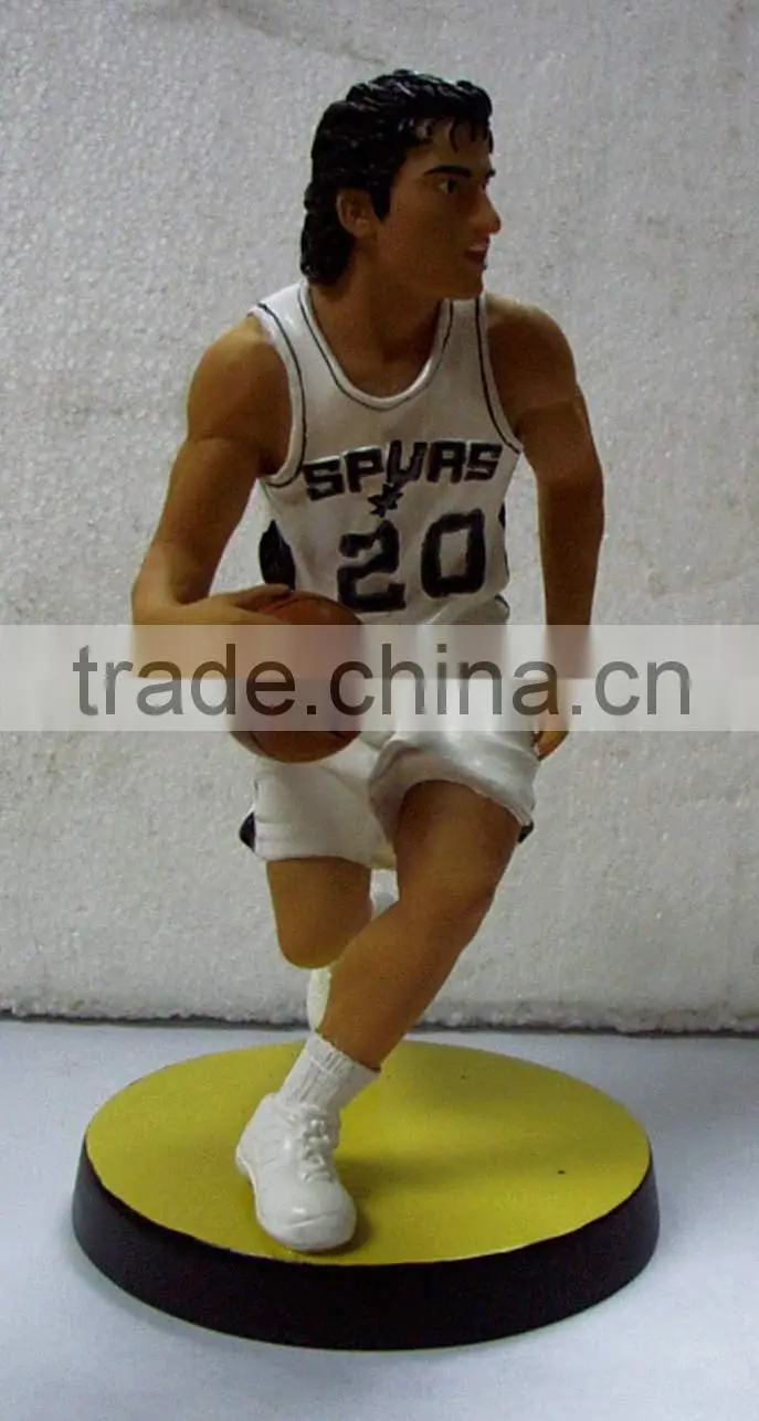 Typical Basketball Star Figure/Resin Player Figure