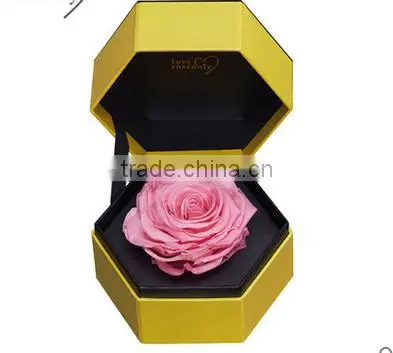ELEGANT BOUTIQUE PAINTING PRINTING FLOWER CARDBOARD GIFT PAPER BOX
