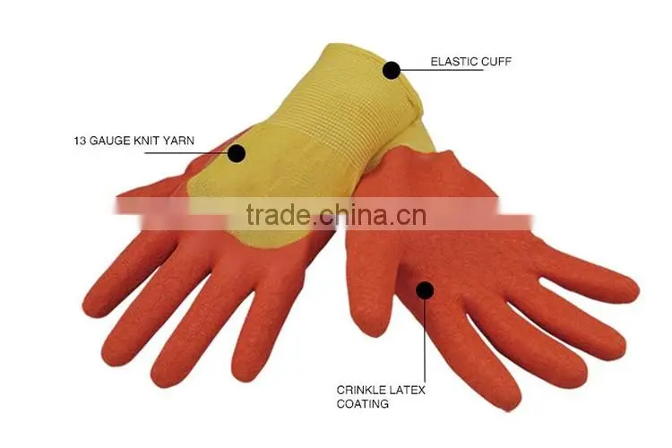 Latex Palm Coated Gloves Nylon Gloves LG053