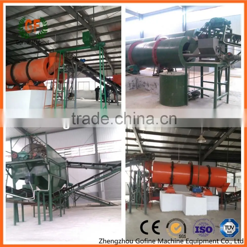 NPK compound fertilizer ball granulation equipment