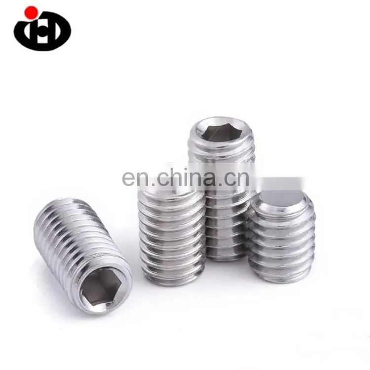 High Tensile JINGHONG Flat Point DIN913 Hexagon Socket Set Screw