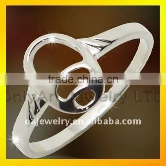 popular 925 silver cz rings jewellery for lady paypal acceptable