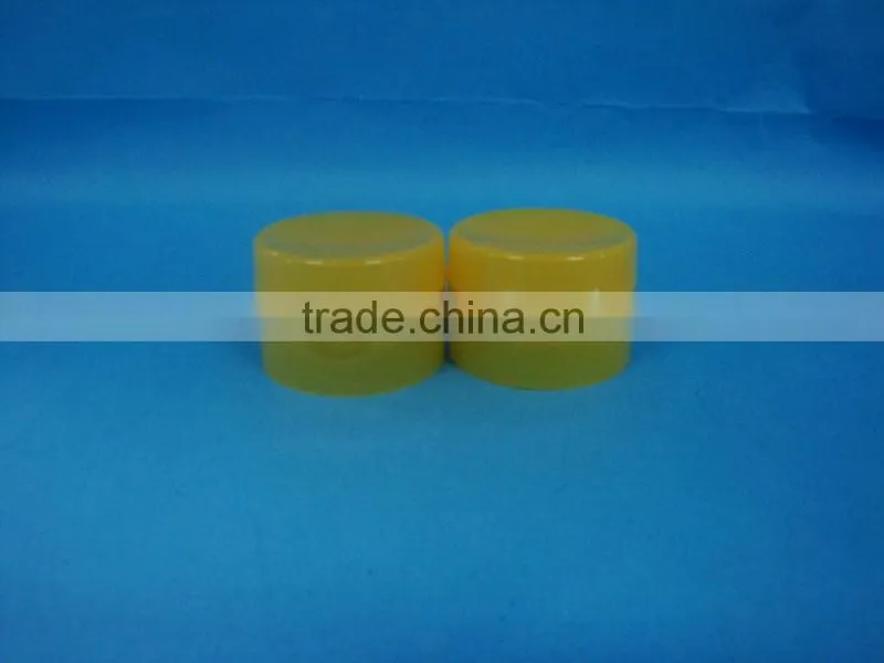 Plastic white flip top cap 38-400 / 38-400 and 53.5mm closure ribbed cap for tomato bottle
