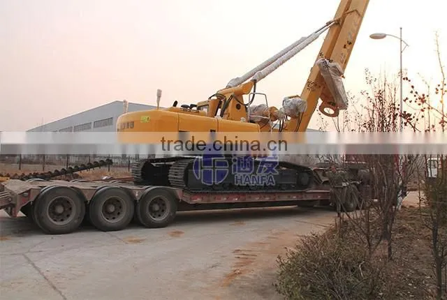 HF168A crawler type rotary piling rig