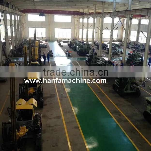 hot selling! high efficient, simple operation HF120W small water well drilling rig