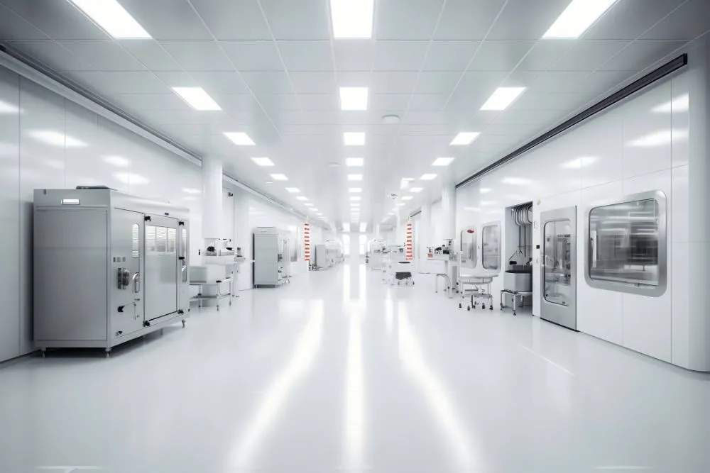Review of Clean Flat Lights for Laboratory Cleanrooms