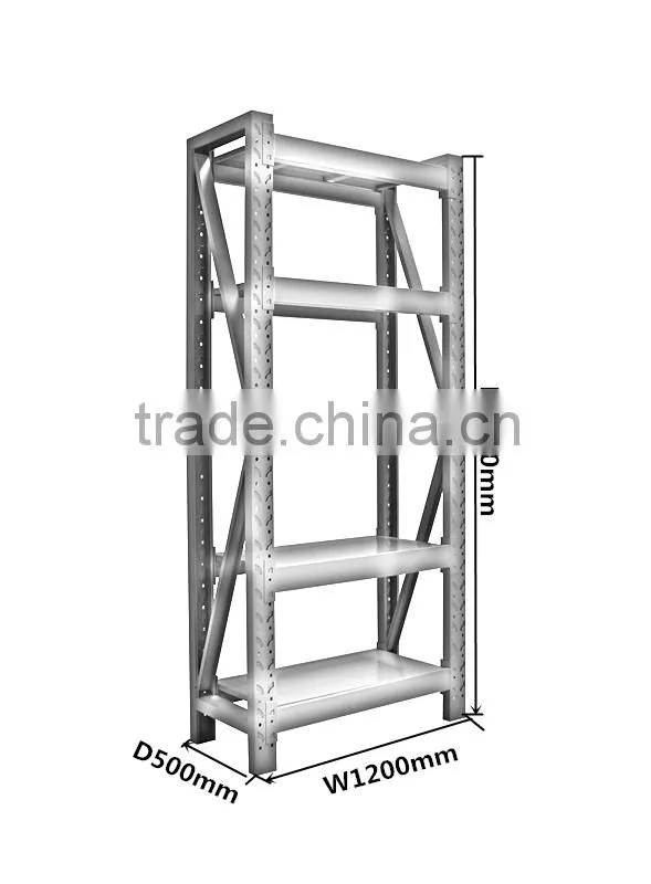 Industrial Furniture Steel Shelving 5 Tier Shelf Heavy Duty Workbench Metal Racking