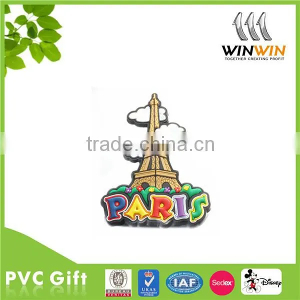 Dead sea high quality 3D creative soft PVC fridge magnet