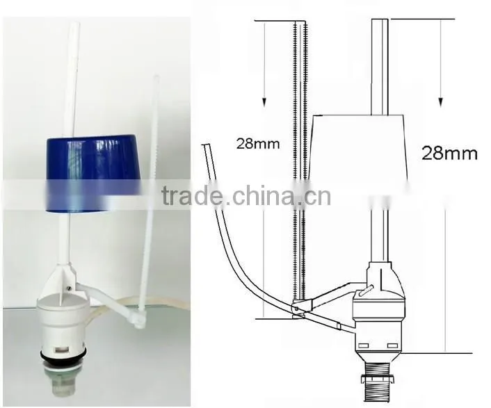 Sanitary ware plastic water saving bathroom quality toilet flush