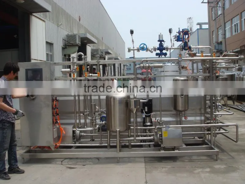 High Efficiency Stainless Steel Automatic Tubular Type Fresh Milk Pasteurizer
